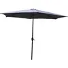 Concept-Usine Portofino - Parasol Droit Rond 2,94 X 2,94 M Gris