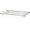 Pack complet 3 barres de toit avec fixations mts 1205leb1000 alu