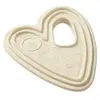 Le Biberon Français Anneau de dentition coeur Off-white