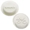 Lot de 2 opercules en silicone pour biberon nuages & amour