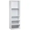 Sweeek - Module dressing avec 5 étagères. blanc. panneaux stratifiés