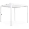 SWEEEK Pergola bioclimatique aluminium blanc Triomphe 3x3 m lames orientables