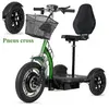TRIBO 500 rouge Trottinette électrique 3 roues stable pour séniors et ...