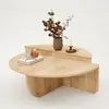 CONCEPT USINE CARLOW - Table basse ronde modulable couleur chêne clair