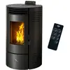 Poêle à granulés étanche Azora 116 kW Noir Sannover