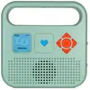 Merlin- Enceinte pour Enfants, LCRMERSPE2GA, Vert Amande