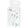 Pack de 3 têtes de brosse à dents enfant My variations KIDS Blanc