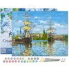 Figured'Art Schilderen op Nummer Volwassenen met lijst - Bootjes varen...
