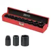 Ribitech Coffret métal de 10 douilles pour clé à choc 38mm