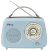 Radio rétro Bluetooth Halterrego Bleu gris