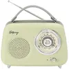 Radio rétro Bluetooth Halterrego Vert olive