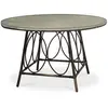Table de Jardin Ronde Ushuaia 125cm Marron