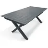 Table de jardin - DCB GARDEN - Floride - Aluminium - Rallonge automati...