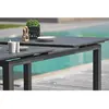 DCB GARDEN Table de jardin MIAMI-TB300 avec rallonge et 8 fauteuils ALU-MIAMI-FT empilables