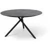 Table de jardin ronde en aluminium
