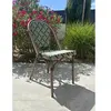 Fauteuil de jardin empilable en aluminium - Vert - BISTRO