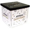 Urne pliable 'Joyeux Anniversaire' Happy Party - Adulte - Mixte - Décoration de fête