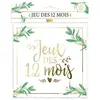 SUD TRADING Jeu des 12 Mois Vive les Mariés