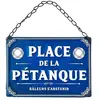 STC Plaque metallique Place de la
