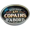 SUD TRADING Plateau metallique BISTROT