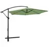 Parasol déporté - KETER - Collioure - Aluminium - Vert - Diamètre 3m
