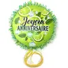 Pinata Mojito Joyeux Anniversaire 31cm verte