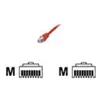MCL SAMAR Cordon de brassage RJ45 CAT 6 F/UTP - 2m - Rouge
