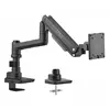 MCL - Kit de montage (bras pour moniteur) - pour Écran LCD - noir - Ta...