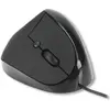 Souris verticale MCL - USB - Optique - 1600 dpi - Ergonomique - Droitier - Noir