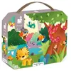 Puzzle Janod Les Animaux Sauvages avec Poster 36 pièces