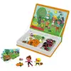 Jeu éducatif magnétique - JANOD - Magnéti'book 4 saisons - Orange - Intérieur - 20 min