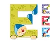 Decoration Lettre Clown (Bois) - E