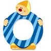 Juratoys Decoration Lettre Clown (Bois) - O