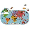 Jouet pour le bain Janod Puzzle carte des explorateurs du bain