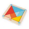 Jeu d'éveil - JANOD - Le Tangram (bois) - Dès 2 Ans - Noir - Multicolore - Mixte