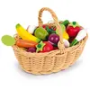 Panier de 24 Fruits Et Légumes en Bois - JANOD - Dès 3 ans