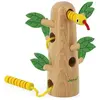 Jouet d'éveil en bois - JANOD - Tropik Arbre Tropical à Lacer - FSC - 18 mois