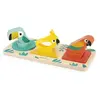 JANOD Tropik Jeu De Formes A Empiler - Oiseaux Tropicaux