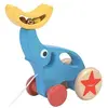 Jouet à trainer amusant pour bébé éléphant Elphy roll Janod® JANOD0820...