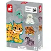 Janod 5 Puzzles evolutifs animaux