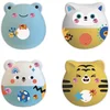 Janod Atelier Deco - 4 gipsdieren kleuren