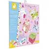 Janod Boites en Papier Kawaii - 12 Boites & 1 Planche de Stickers - DIY - Kit Loisir Créatif Enfant - Dès 7 Ans