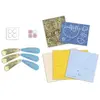 Janod Jeu créatif 6 Barrettes pailletées à créer Exotic Animals