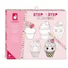 Dessin et coloriage enfant Janod Step by Step Drawing 20 Modèles Kawai...