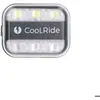 Éclairage vélo USB arrière clip sur tige de selle P2R Coolride Usb