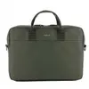 MOBILIS Sacoche pour Ordinateur Portable 11-14", Sac à Bandoulière PC/Tablette, Compatible MacBook 13", Aspect Cuir, Kaki