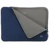Mobilis Skin - Housse d'ordinateur portable - 12.5" - 14.2" - bleu marine et gris