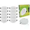 LAMPESECOENERGIE Spot Encastrable LED Downlight Panel Extra-Plat - Mar...