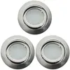 Spot Led Encastrable Satin Orientable - LAMPESECOENERGIE - Lot de 3 - ...