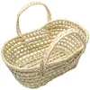Jouet couffin poupée 35cm en fibres naturelles